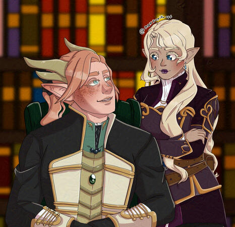 Wisteria and Frederick