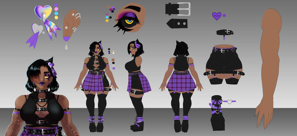 Character Design comm for @missymephistopheles